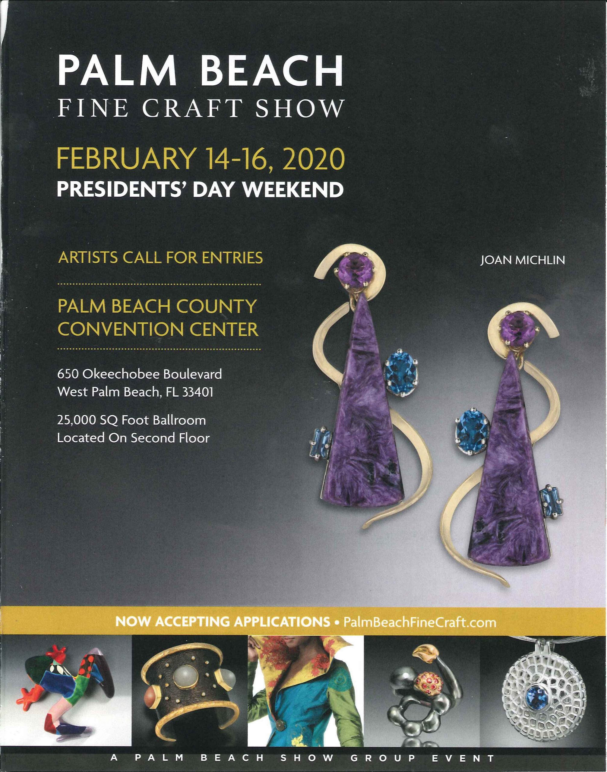 American Craft Magazine Aug/Sept 2019 Palm Beach Fine Craft Show